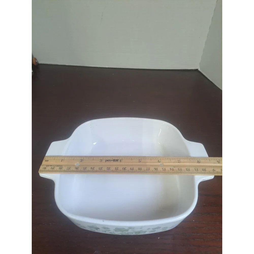 Vintage Corningware Callaway Green Ivy 1 Quart Casserole Dish